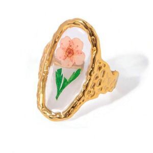 flower ring N568